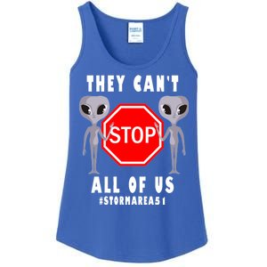 They Can't Stop All Of Us Aliens Storm Area 51 Ladies Essential Tank