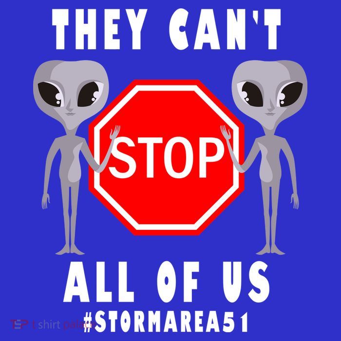 They Can't Stop All Of Us Aliens Storm Area 51 Sustainable Beanie