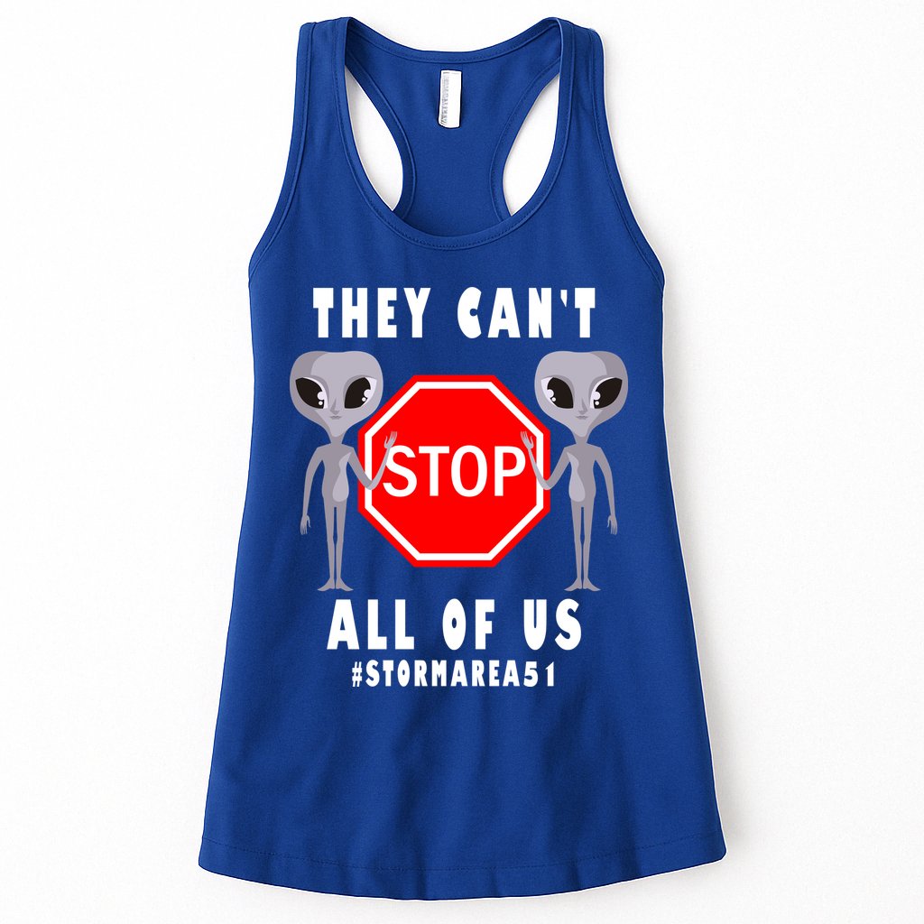 They Can't Stop All Of Us Aliens Storm Area 51 Womens Tank Top
