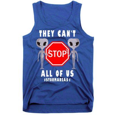 They Can't Stop All Of Us Aliens Storm Area 51 Tank Top
