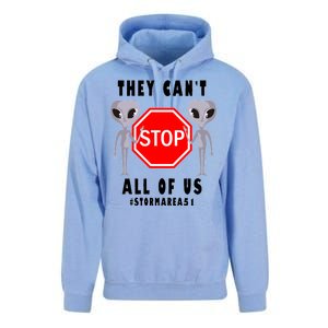 They Can't Stop All Of Us Aliens Storm Area 51 Unisex Surf Hoodie