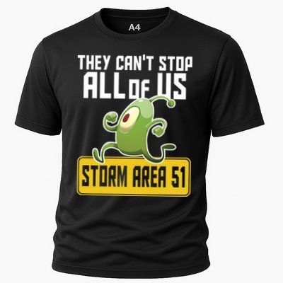 They Can't Stop Us All Storm Area 51 Alien Running Performance Shirt