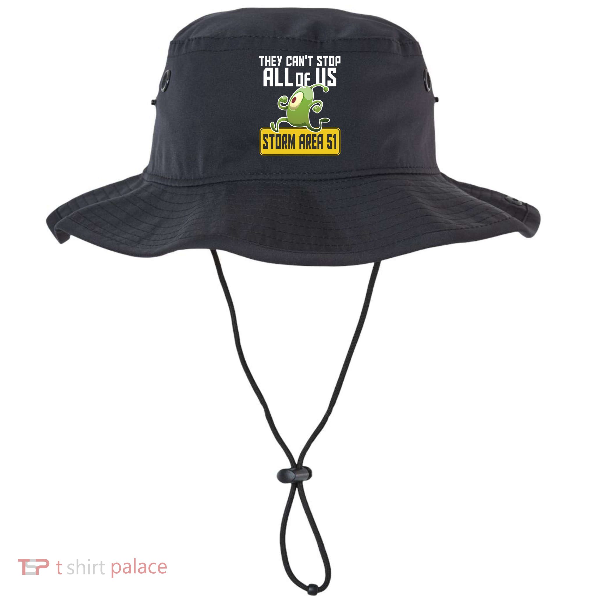 They Can't Stop Us All Storm Area 51 Alien Running Bucket Hat