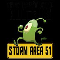They Can't Stop Us All Storm Area 51 Alien Running Mug