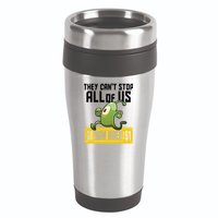 They Can't Stop Us All Storm Area 51 Alien Running 16oz Travel Tumbler