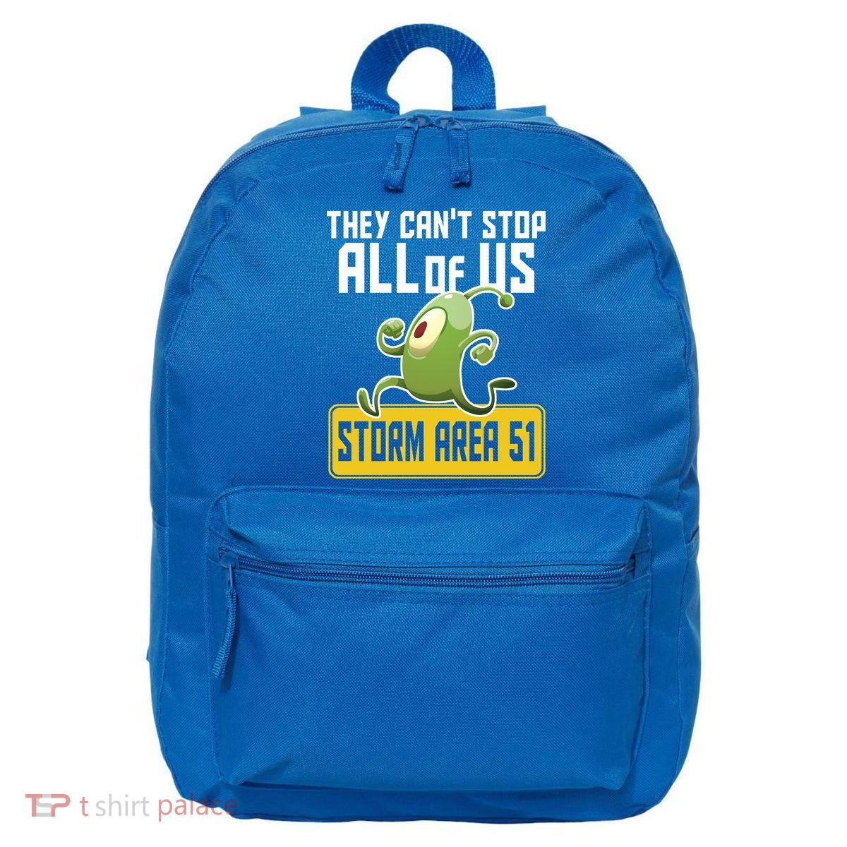 They Can't Stop Us All Storm Area 51 Alien Running 16 in Basic Backpack