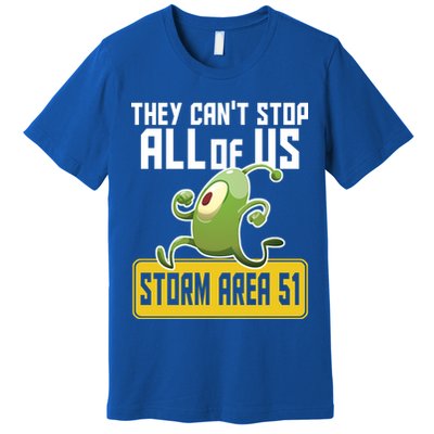 They Can't Stop Us All Storm Area 51 Alien Running Premium T-Shirt