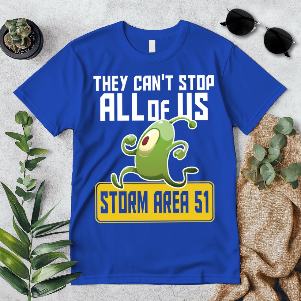 They Can't Stop Us All Storm Area 51 Alien Running Premium T-Shirt