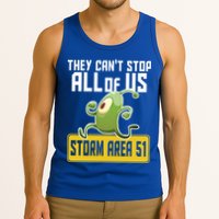 They Can't Stop Us All Storm Area 51 Alien Running Tank Top