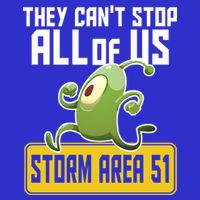 They Can't Stop Us All Storm Area 51 Alien Running Tank Top