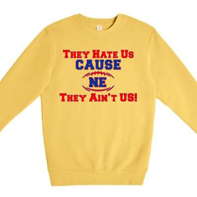 They Hate Us Cause They Aint Us NE New England Football Premium Crewneck Sweatshirt