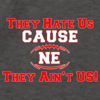They Hate Us Cause They Aint Us NE New England Football Vector Backpack