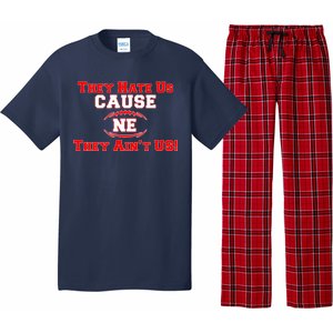 They Hate Us Cause They Aint Us NE New England Football Pajama Set