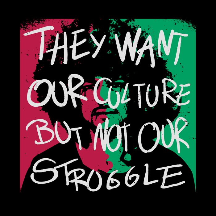 They Want Our Culture Not Our Struggle Apron