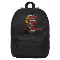 They Whispered I Am The Storm Inspiring Quote 16 in Basic Backpack