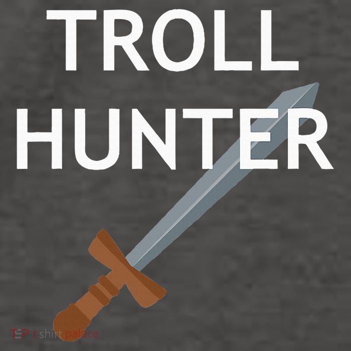 Troll Hunter Funny Jokes Sarcastic Vector Backpack