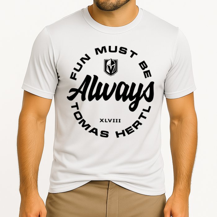 Tomas Hertl Fun Must Be Always Performance Shirt