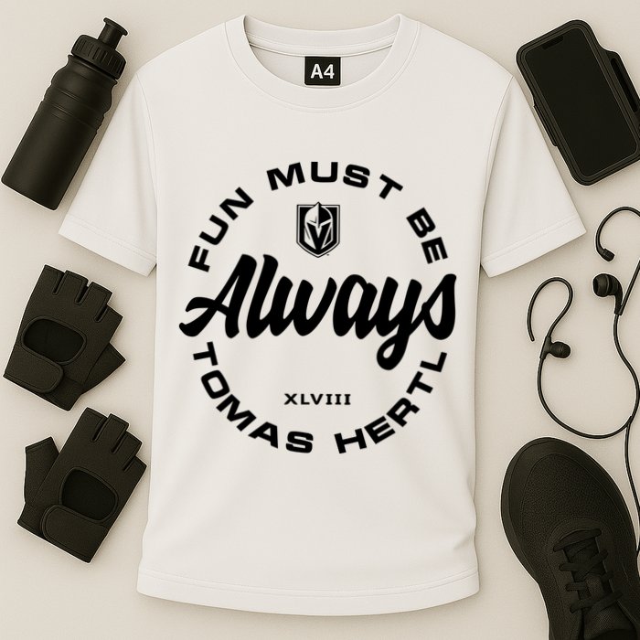 Tomas Hertl Fun Must Be Always Performance Shirt
