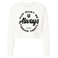 Tomas Hertl Fun Must Be Always Cropped Pullover Crew