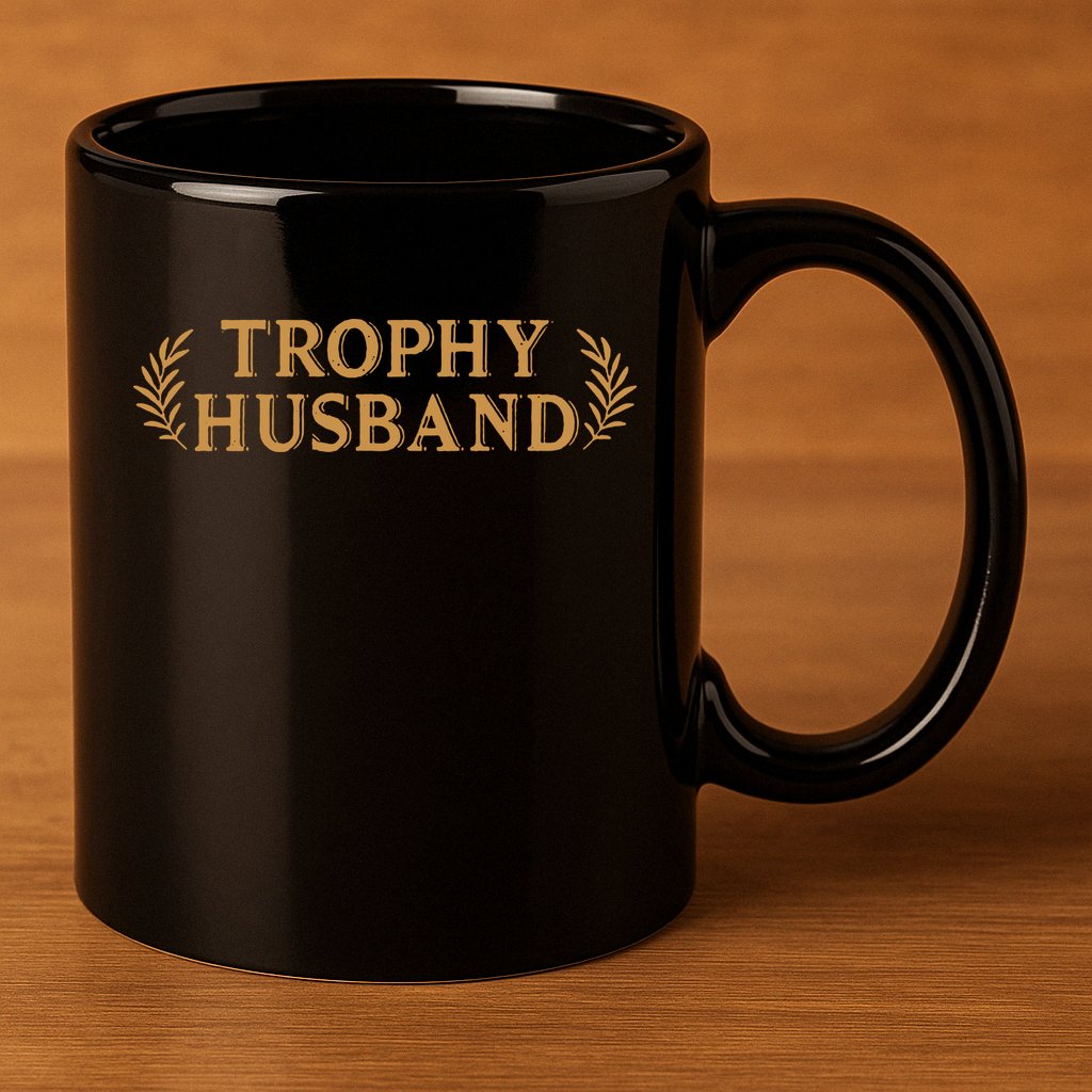 Trophy Husband Funny 11oz C Handle Ceramic Mug