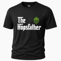 The Hops Father Funny Homebrew Gift For Dad Cooling Performance Crew T-Shirt