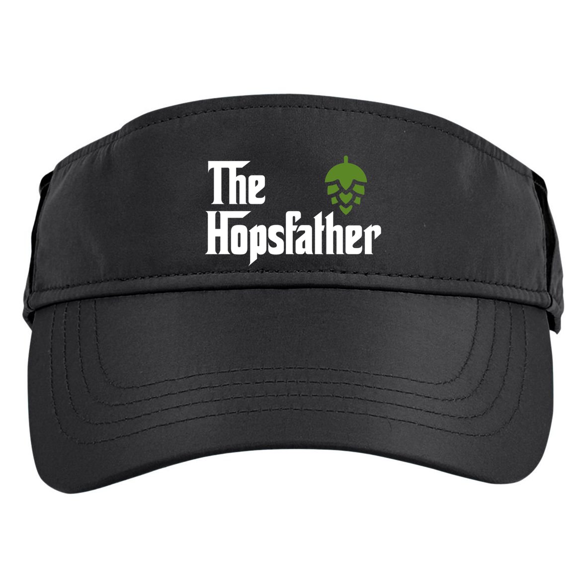 The Hops Father Funny Homebrew Gift For Dad Adult Drive Performance Visor
