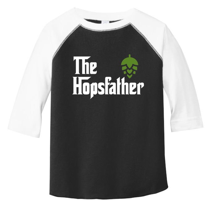 The Hops Father Funny Homebrew Gift For Dad Toddler Fine Jersey T-Shirt