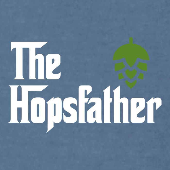 The Hops Father Funny Homebrew Gift For Dad Garment-Dyed Sweatshirt