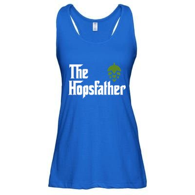 The Hops Father Funny Homebrew Gift For Dad Ladies Essential Flowy Tank