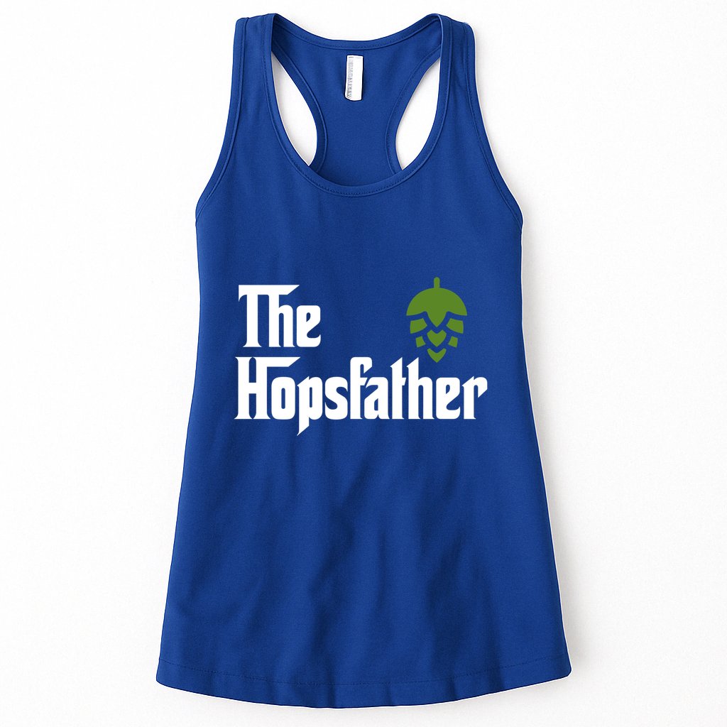 The Hops Father Funny Homebrew Gift For Dad Womens Tank Top