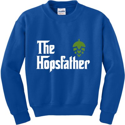 The Hops Father Funny Homebrew Gift For Dad Kids Sweatshirt