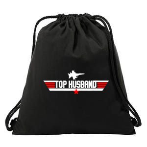 Top Husband Funny Father's Day Gift Drawstring Bag