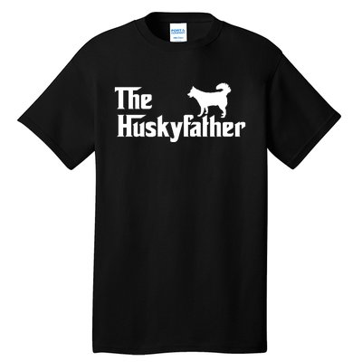 The Husky Father Tall T-Shirt