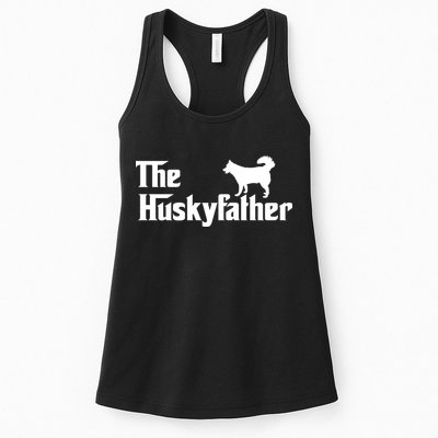 The Husky Father Womens Tank Top