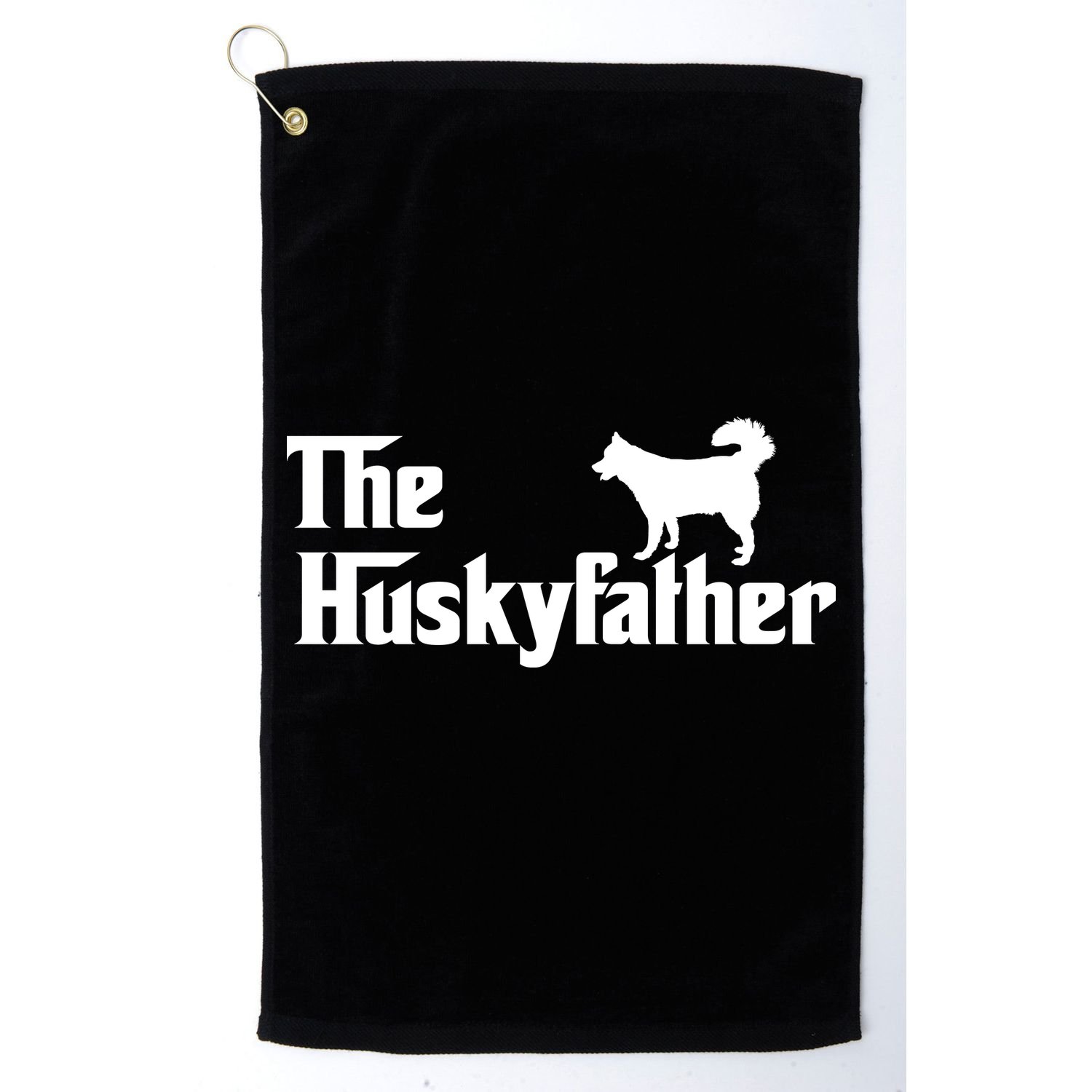 The Husky Father Golf Towel