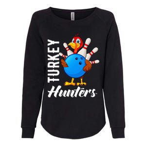 Turkey Hunters Funny Bowling Turkey Hunters Womens California Wash Sweatshirt