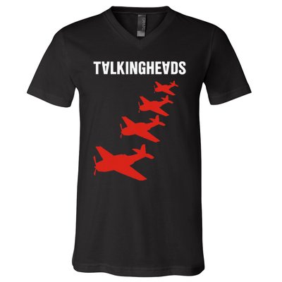 Talking Heads Four Planes V-Neck T-Shirt