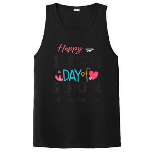 Teacher Happy First Day Of School Cute Women Back To School PosiCharge Competitor Tank