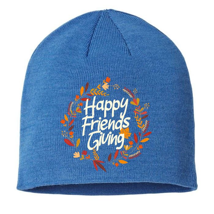 Thanksgiving Happy Friends Giving Gift Sustainable Beanie