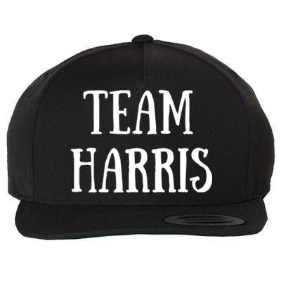 Team Harris Family Name Harris Last Name Gift Wool Snapback Cap