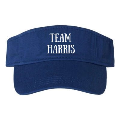 Team Harris Family Name Harris Last Name Gift Valucap Bio-Washed Visor