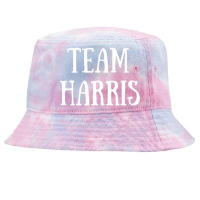 Team Harris Family Name Harris Last Name Gift Tie-Dyed Bucket Hat