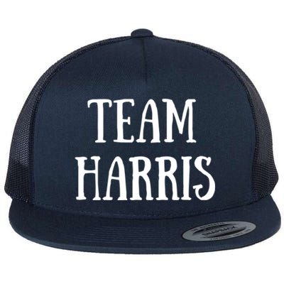 Team Harris Family Name Harris Last Name Gift Flat Bill Trucker Hat