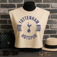 Tottenham Hotspur Football Club Collegiate Faded Garment-Dyed Women's Muscle Tee