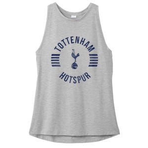 Tottenham Hotspur Football Club Collegiate Faded Ladies PosiCharge Tri-Blend Wicking Tank