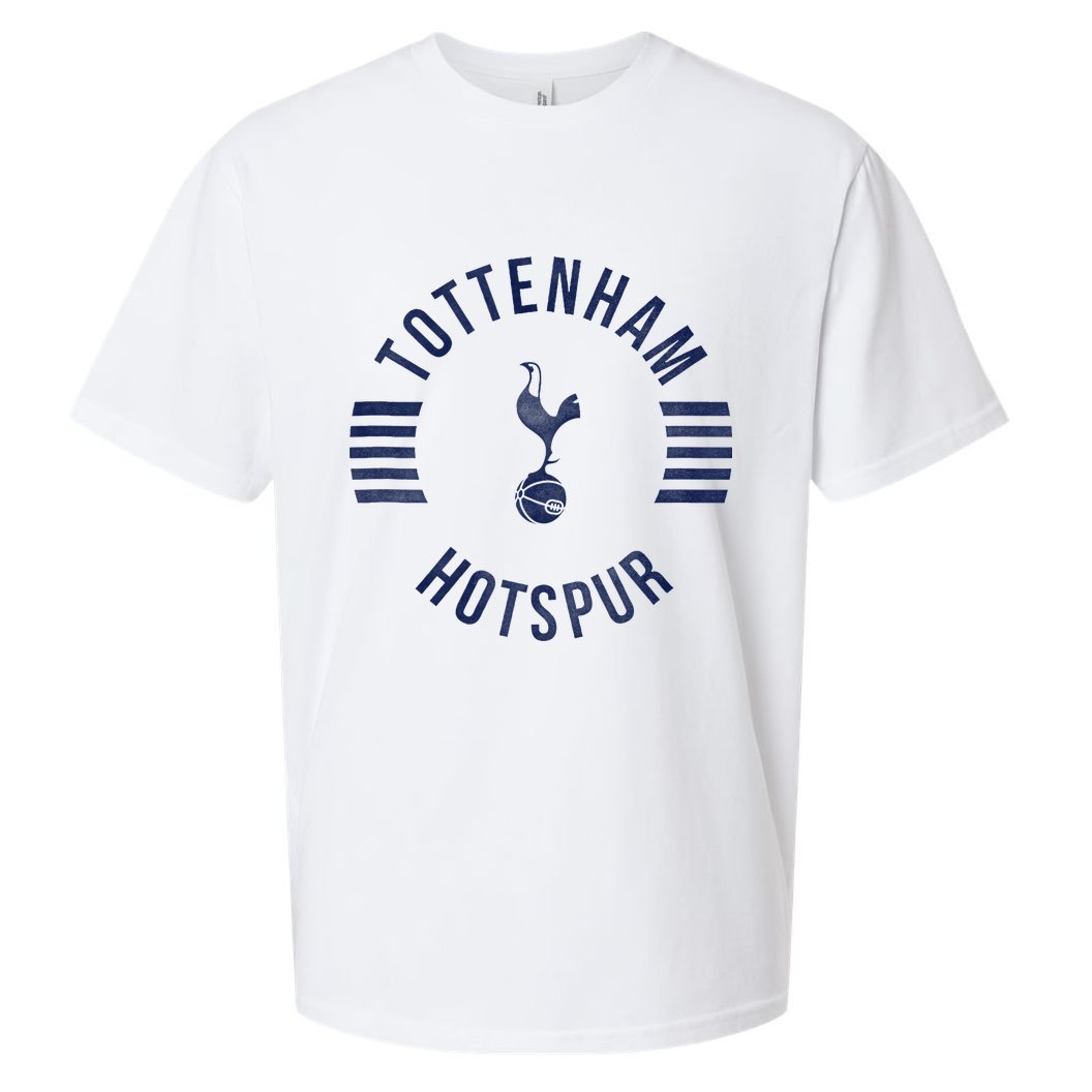 Tottenham Hotspur Football Club Collegiate Faded Sueded Cloud Jersey T-Shirt