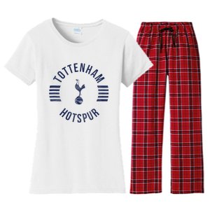 Tottenham Hotspur Football Club Collegiate Faded Women's Flannel Pajama Set