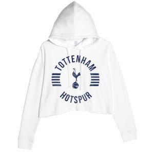 Tottenham Hotspur Football Club Collegiate Faded Crop Fleece Hoodie