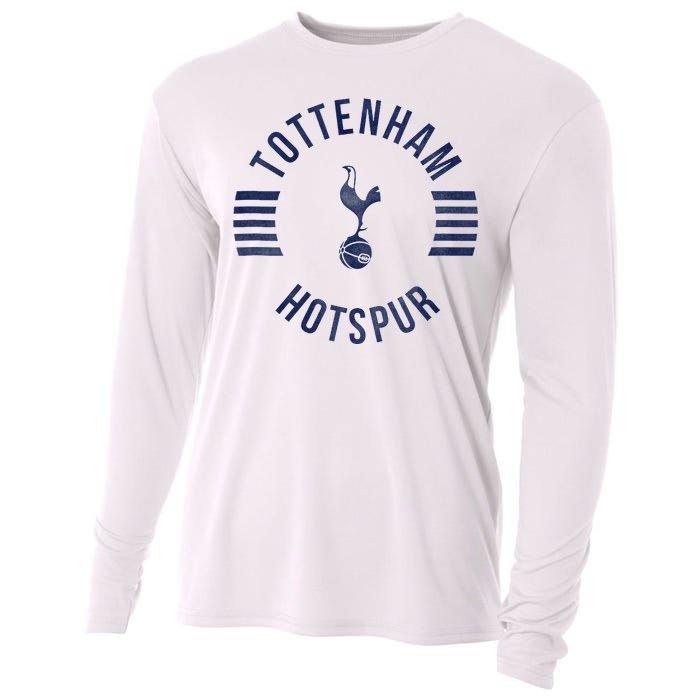 Tottenham Hotspur Football Club Collegiate Faded Cooling Performance Long Sleeve Crew