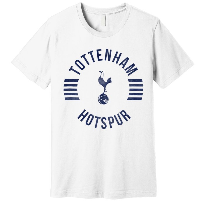 Tottenham Hotspur Football Club Collegiate Faded Premium T-Shirt